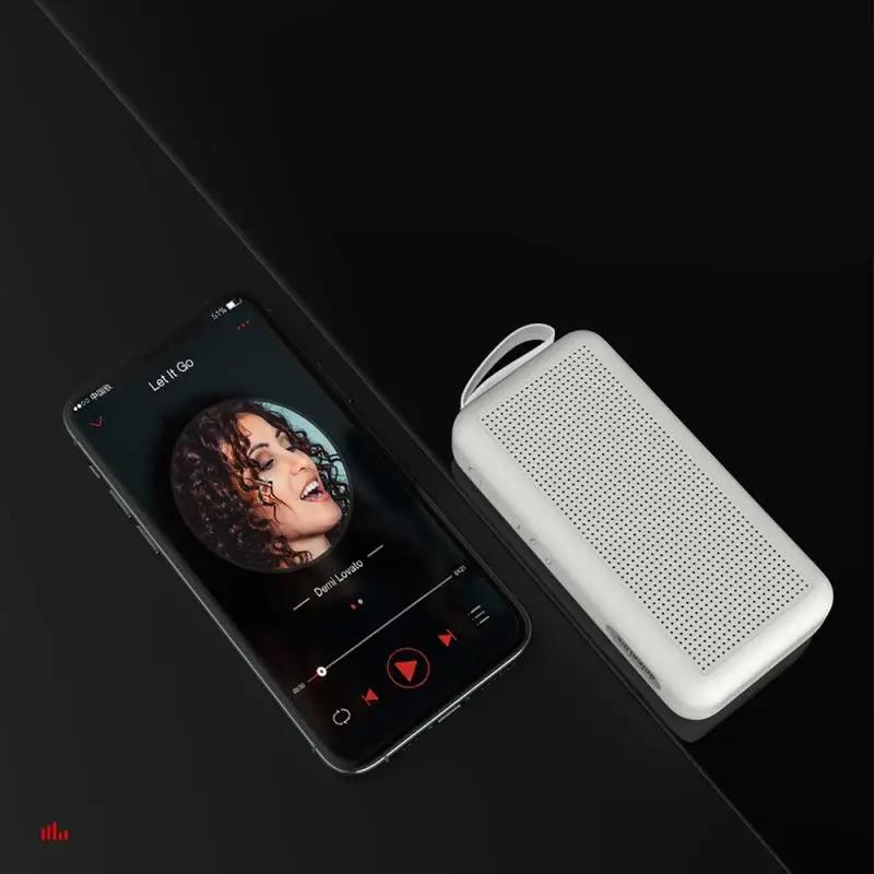 Black-Graffiti Mini Speaker Bluetooth-compatible 4.2 Wireless Speakers Micro SD Built-in Mic Stereo Music with FM TF Card