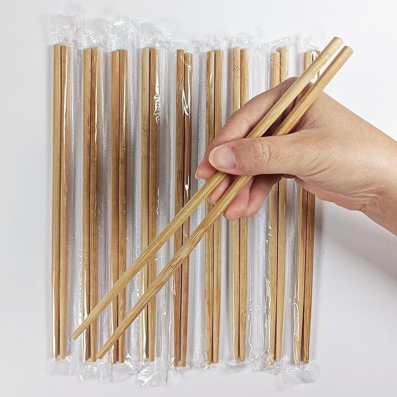 Thick Bamboo Disposable Chopsticks for Restaurants