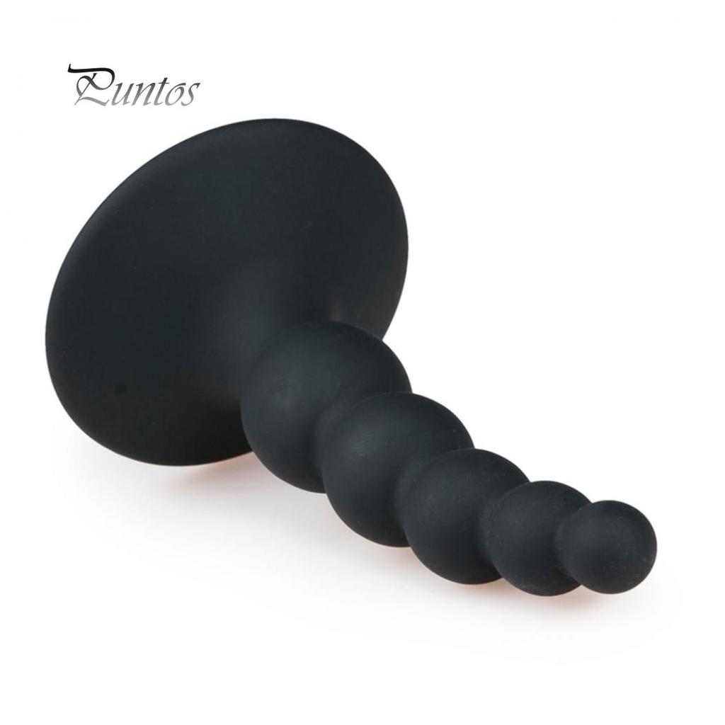 Silicone G-Spot Stimulation Women Men Butt Plug Dildo Masturbation Adult Sex Toy