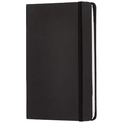 Basics Notebook Classic Plain L Size (13cm X 21cm) Black