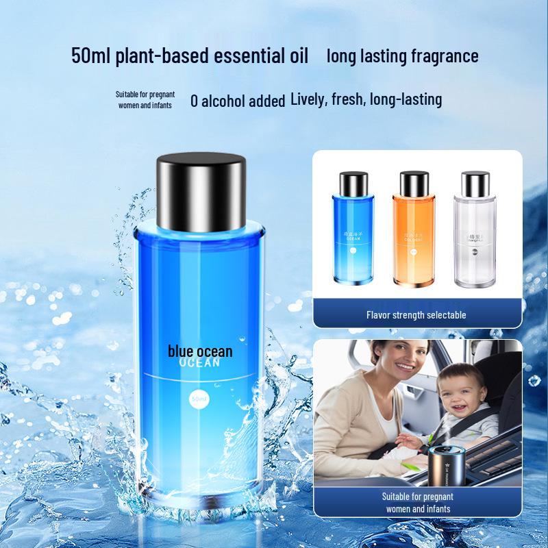 Starry Sky Dual-Use Car & Home Diffuser with Smart Perfume and Atmosphere Light