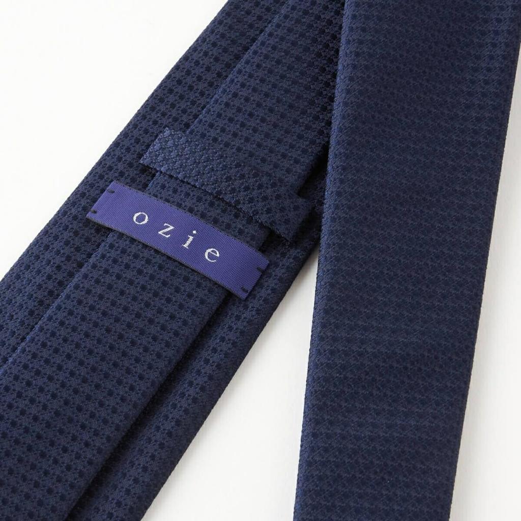 Ogier Silk Regular Yamanashi Solid Woven Made in Stylish Men's Tie, Style, Archive-Style Pattern, Japan, Gift, Business,