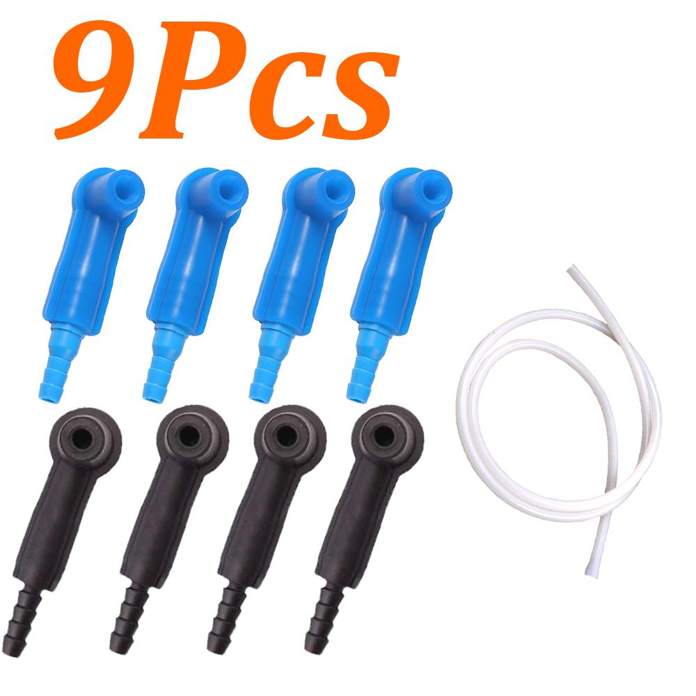 13-1Pcs Car Brake Fluid Oil Replacement Tool With Hose Pipes Auto Clutch Oil Exchange Pump Oil Brake Kit Oil Bleeder Connectors