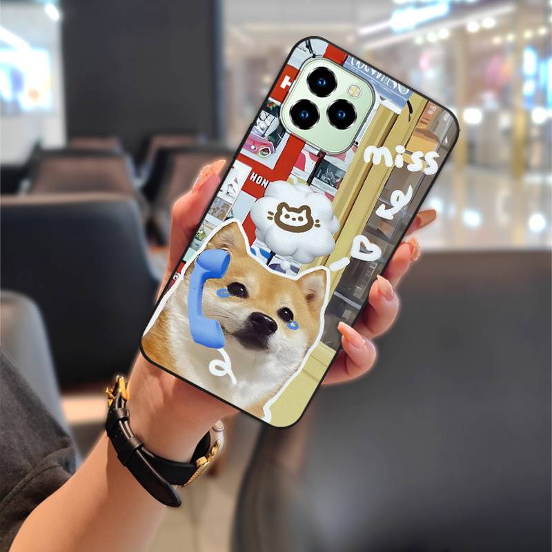 TPU Couple Phone Case For Oukitel C21 Pro Soft case Cartoon Cute Fashion Design Dirt-resistant Protective Anti-dust