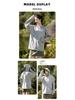 Unisex Hooded Ice Silk Sun Protection Jacket: Skin-Friendly, Breathable, Lightweight, and Cool.