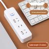USB Socket Panel with Multi-Outlet Power Strip and Sub-Control