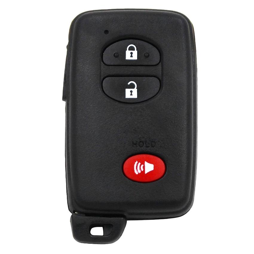 3 Buttons 314MHz Keyless Go Smart Prox Remote Key Fob for Toyota 4Runner Prius C V Venza 2010 2012-2016 271451-5290 HYQ14ACX