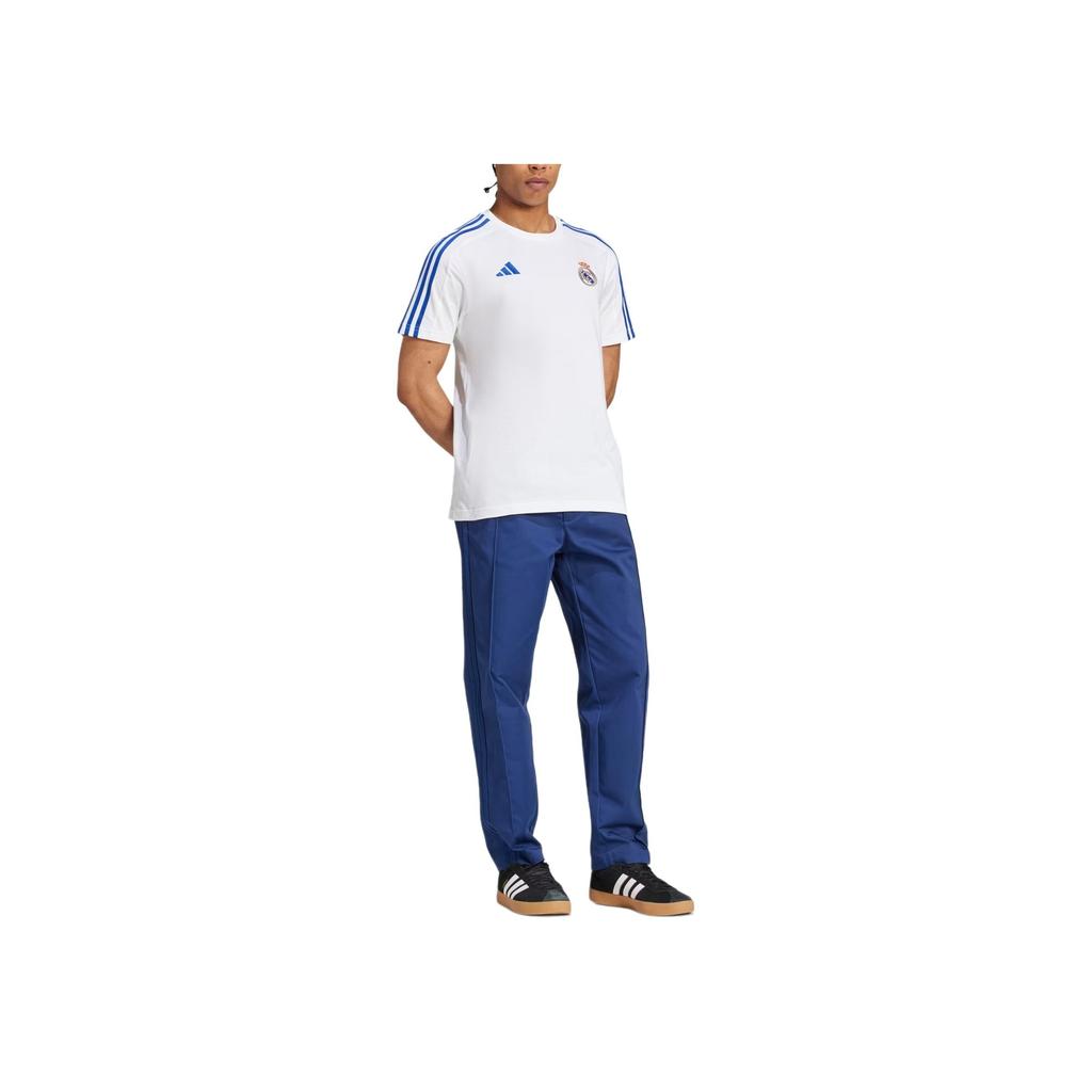 adidas Tricou ADN Real Madrid Alb Bărbați Streetwear IT3814