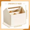 Compact Storage Basket with Handle for DIY Divided Organization Shower Tote Crafts And Supplies