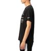 Nike T Shirts Men's Black Crew Neck Moderate Straight Fit CU2742-010