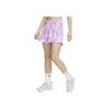 Nike Sportswear Logo Embroidered Tie-Dye Design High-Waisted Straight Regular Shorts Women shorts Light-Grass Purple DV7923-532