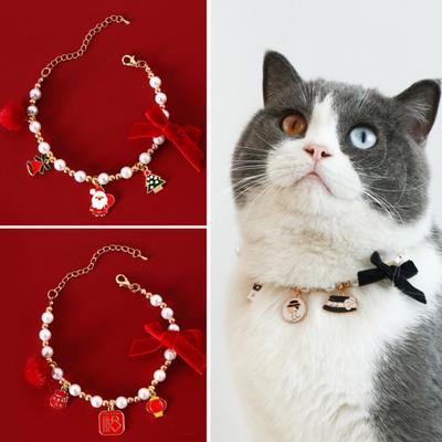 Pet Náhrdelník Slavnostní Přívěsky Převlek Nastavitelný Módní Náhrdelník pro Psy Kočky Smyčka pro Králíky