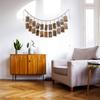 Wooden Picture Display String Tassel Clips Photo Frames  Home Bedroom Dorm Wall Decoration