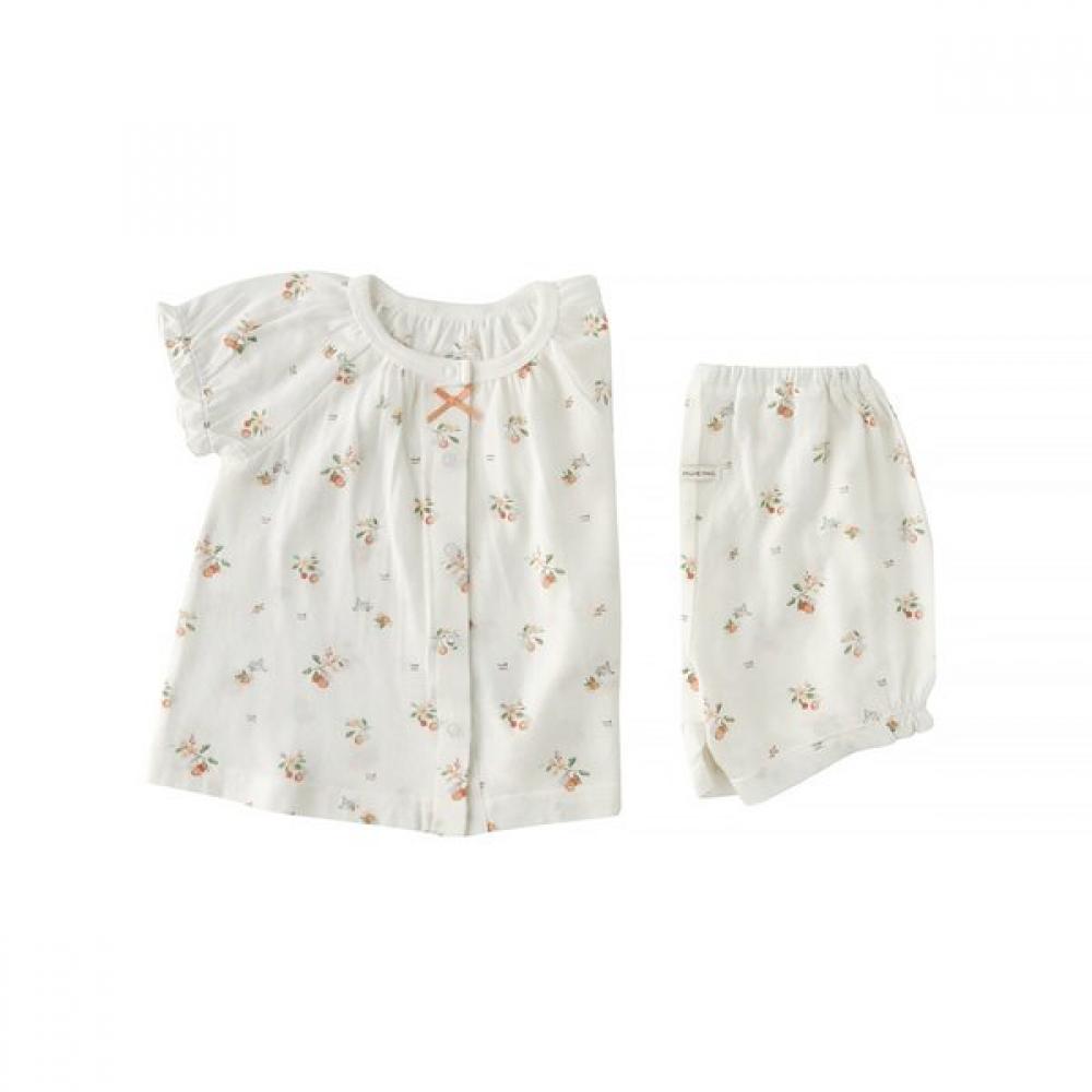 Mink Mui Bird Flower Rayon Short Sleeve Underwear  36370 054 17 
