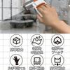 BOJIDO Mini Foldable Sponge Wet Dry with No Hand Washing Replaceable Suitable for and Car Includes 2 Replacement Heads Mop, Mop, & Use,