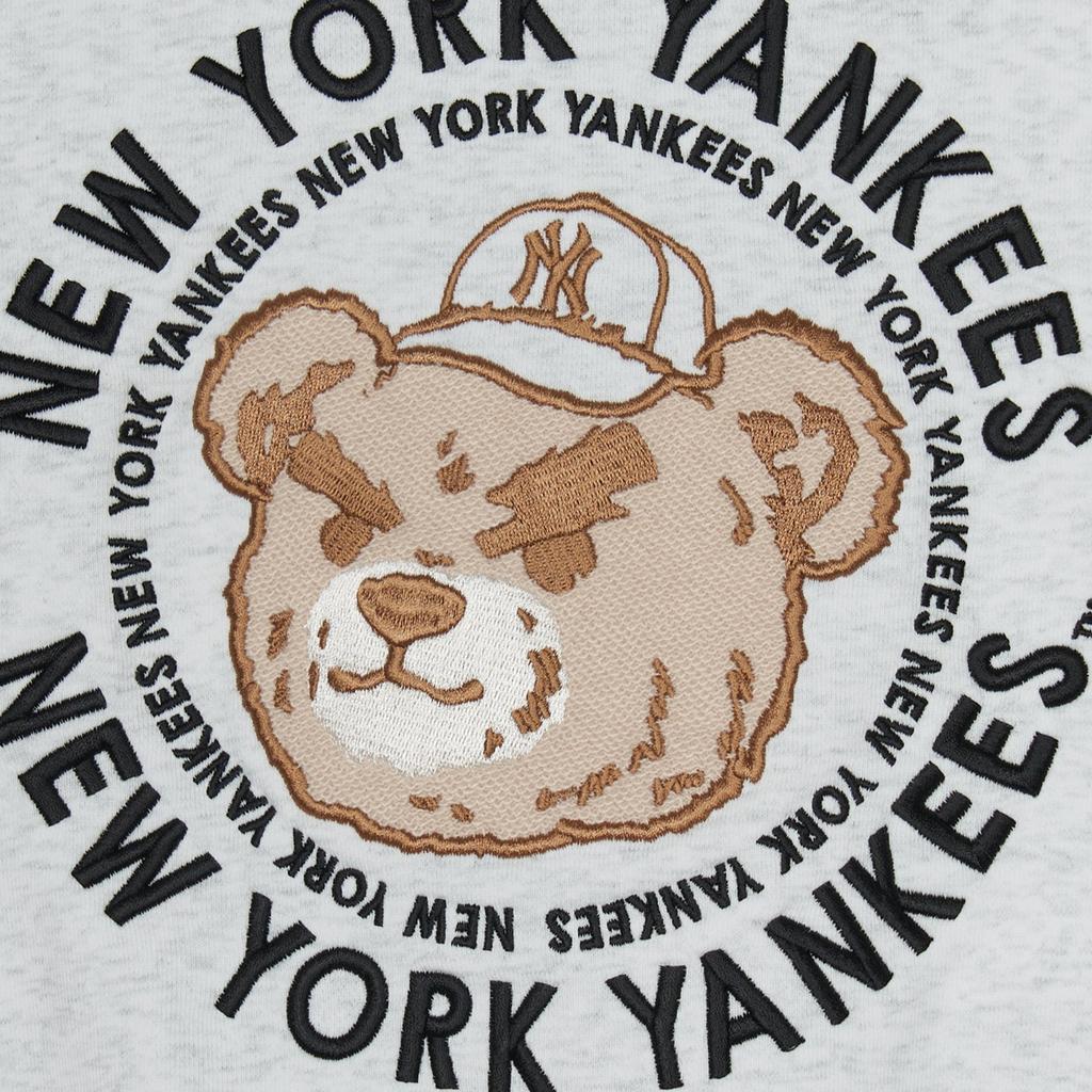 New MLB New York Yankees Mega Bear Sweatshirt Unisex White 3AMTE0151-50MGL