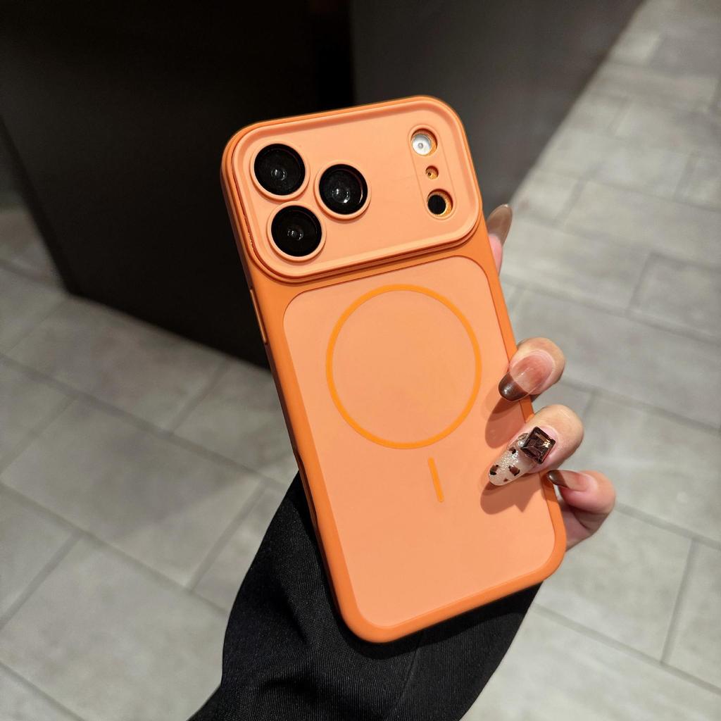 Color-Block Magnetic Protective Case for iPhone 17/16 Pro/15 Pro Max