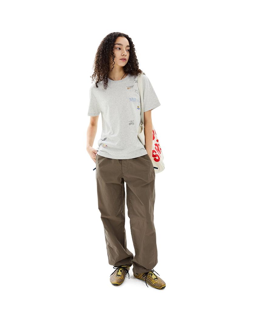 Sun Love Collage Tee Light Blue