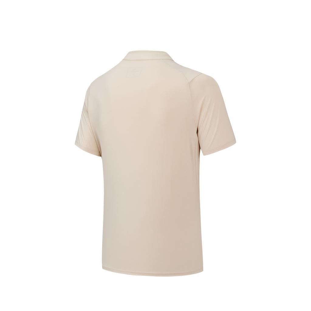 Anta Training Comprehensive Series Mens Short Sleeve Polo Shirt Summer 2026 Men tops Snow-Cherry-White 952627125-2
