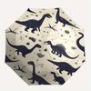 1pc Dino World Automatic Open/Close Umbrella with One-Touch Button, Compact Folding Canopy, Sturdy 8-Rib Windproof Design -141