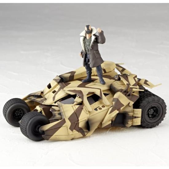 SFX Revoltech 047 Batman Begins The Dark Knight The Dark Knight Rises Batmobile Tumbler Cannon Non-Scale ABS & PVC Pre-painted Action Figure