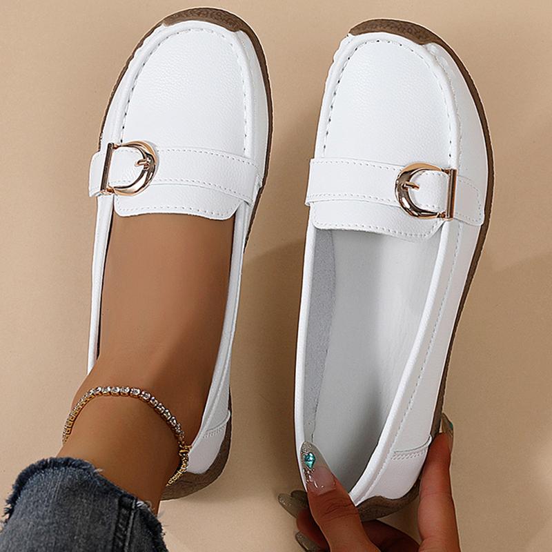 Loafer Damen Outdoor Damen Flache Schuhe Slip-On Designerschuhe Atmungsaktive Damen Mokassins Krankenschwester Tenis Übergröße
