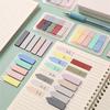 Memo Sticker Paper Office School Supplies Self Adhesive Memo Pad Sticky Notes Bookmark Point It Marker
