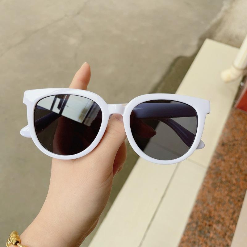 Milk Coffee Couple Sunglasses Sunscreen UV Protection Advanced Sense Red Bean Sunglasses
