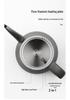 Pure Titanium Auto-Fill Electric Kettle with Tea Brewer and Anti-Overflow Feature