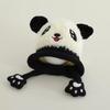 Winter Baby Hat Warm Boys and Girls Bald Hat Cute Super Cute Cartoon Children's Plush Ear Hat
