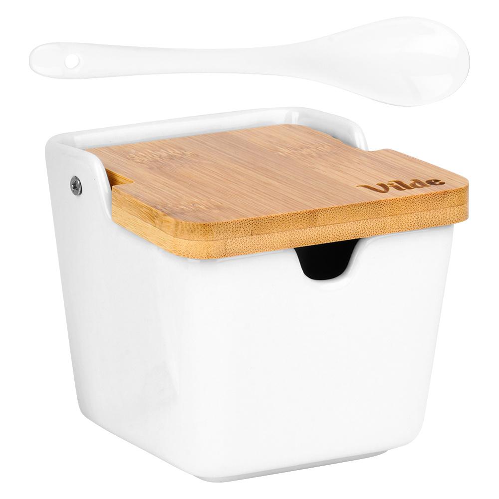 Ceramic Sugar Bowl Kitchen Container for Sugar Storage