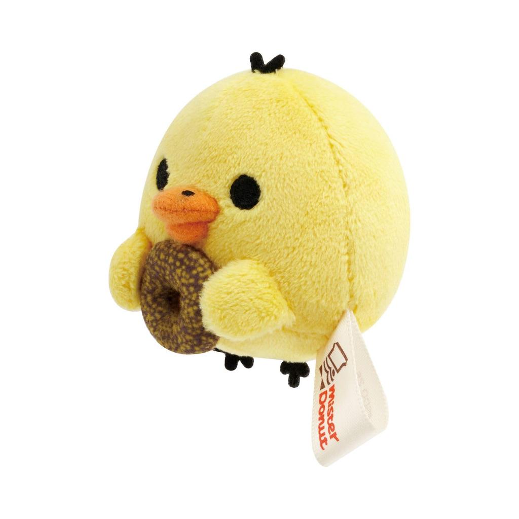 X Mister Mini Plush Toy Kiiroitori Golden Chocolate "Rilakkuma Donut"