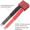 YUNIQUE FRANCE 4 pièces Deans Style T Connecteur féminin et masculin avec fil de silicone 12AWG pour RC Lipo Batterie Drone Câble
