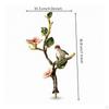 Sculptural Bird Wall Art | Decorative, with Birds, for Entryway 28.8x11x3.1cm Multicolor