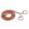 FAAEAL Fülhallgató Kábel 3.5/2.5/4.4mm Csere Fejhallgató Vezeték MMCX/2Pin 0.78mm Upgrade Kábel BLON Moondrop TANGZU TRN SE535-höz