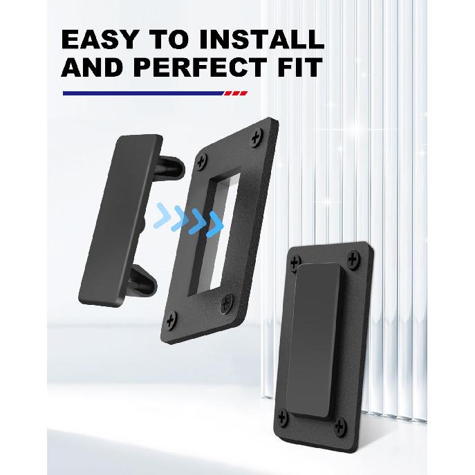 AutoEC Rocker Switch Cover, Rocker Panel Covers, Automotive Toggle Switches Hole Covers for Empty Slot, Hole Rocker Panel Cover Bracket Filler Plug