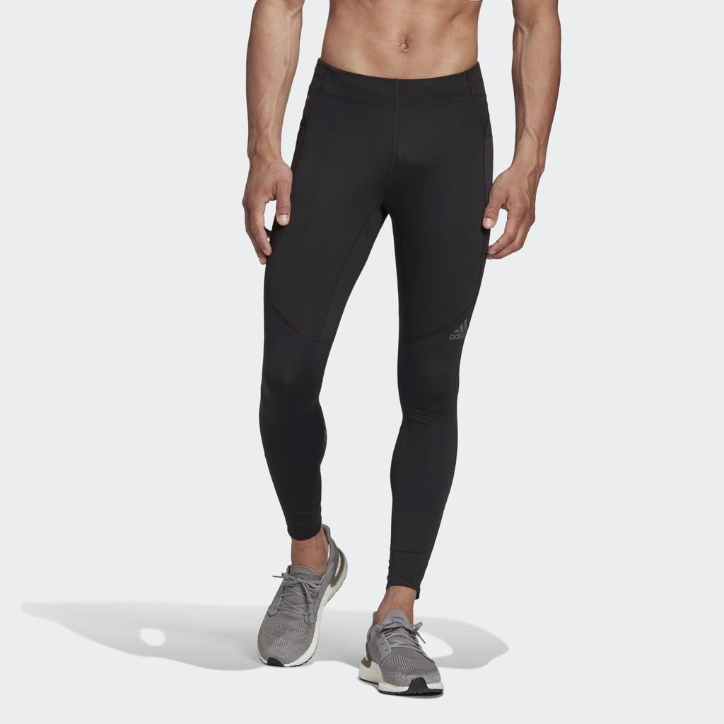 Adidas Running Training Fitness Tights Men Bottoms Black FM7630
