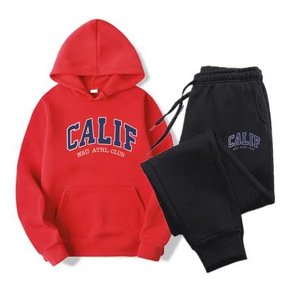 Women Hoodie Sets CALIF Hoodie Sets Sweatpant 2pcs Printed Pattern Y2k Clothing Designer Pullovers Autuam