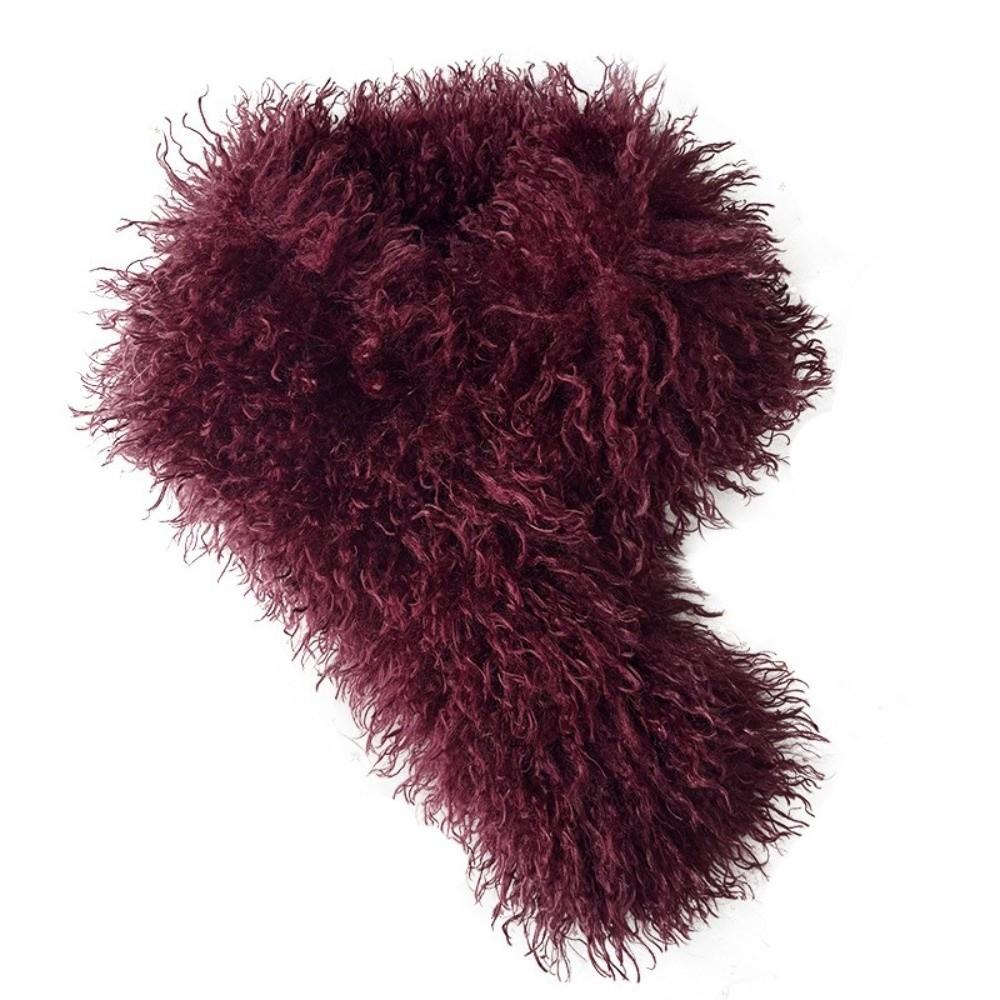 Thicken Imitation Wool Scarf Neck Protection Neck Warmer Scarf Soft Women's Scarf Winter