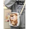 Small Bag For Girls Transparent Pocket Itabag Women With Zipper Itabag for 20cm dolls Handbags and Purses Crossbody Bags