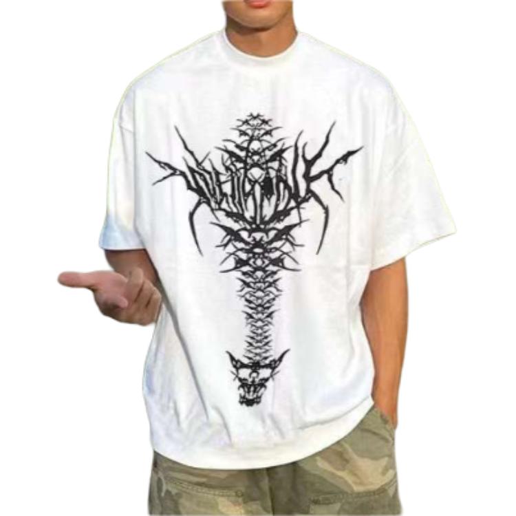 WE11DONE SS24 T Shirt Unisex White WD-TT1-24-720-U-WH