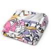 Funny Cute Daisy Duck  Blanket Multiple Sizes Warm Cozy Fluffy  Throw Blankets for Sofa Couch and Bed