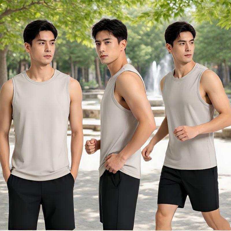 Men's Quick Dry Breathable Sleeveless Running Tank Top