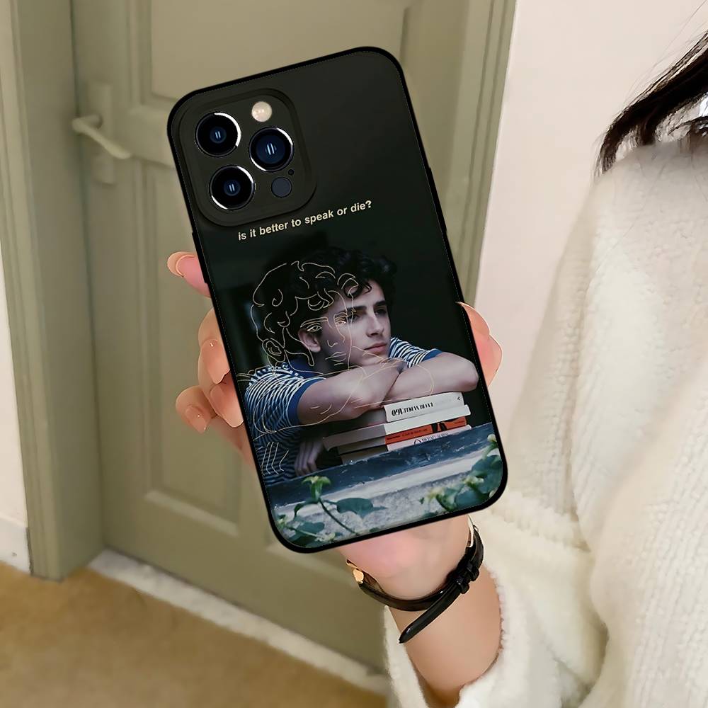 C-Call Me By Your Names Phone Case Black That Fits For IPhone 17,16,15,11,13,14 Pro Max,Plus,X,Xr,Xs Max,13Mini