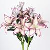 Multicolor Lily Artifiical Flowers Double Layers Simulation Flowers  Home Decoration