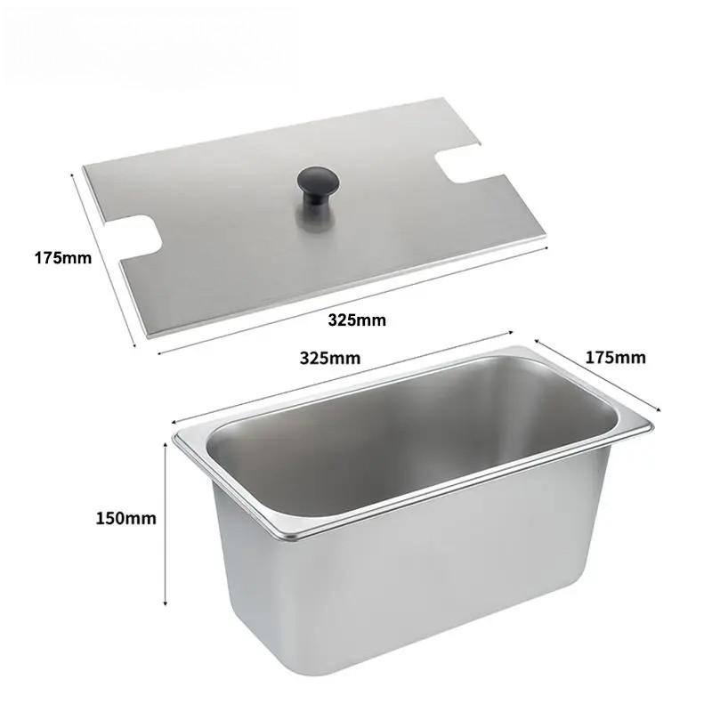 4L 2000W Adjustable Thermostat Fried Chicken Grill French Fries Frying Machine Kitchen Heating Cooker Electric Deep Fryers