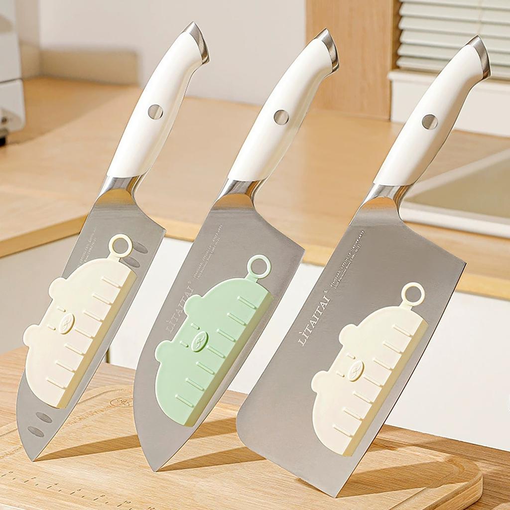 Non Stick Cutting Tool Prevent Food Sticking To Knife Magnetic Design Cutting Vegetables Fruit Food-Grade Kitchen Accessories