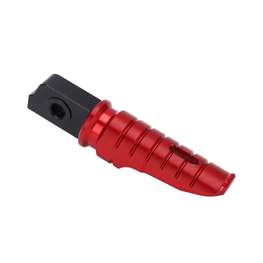 2pcs Motorcycle Front Footpeg Footrest T6063 Aluminum Alloy Anti Slip Rustproof Replacement for GPR125 APR150
