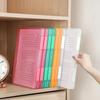 1 Multi-layer Portable File Box, Suitable for Contracts and A4 Paper, Waterproof and Dustproof Storage Box