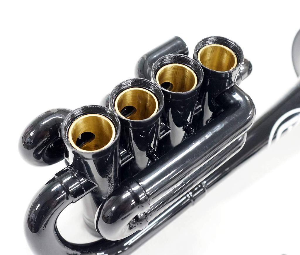 ZO PC-05 Plastic Piccolo Trumpet, Black